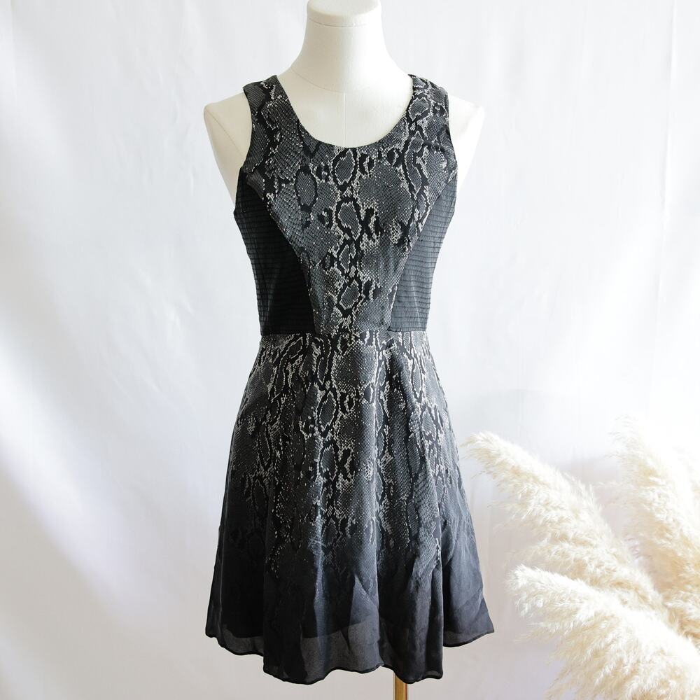 Parker SILK babydoll Mini dress size XS